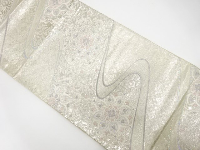 Japanese Kimono / Antique / Fukuro Obi Silk